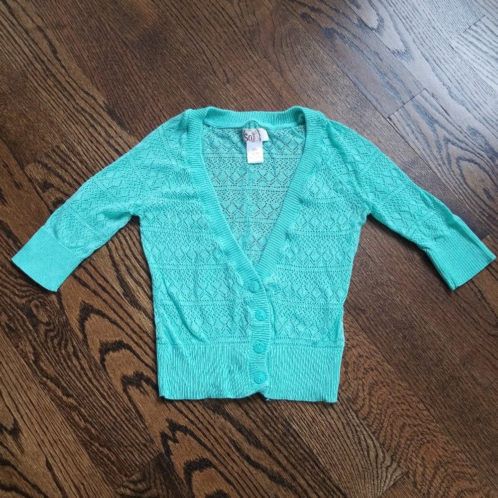 3/4 sleeve cardigan